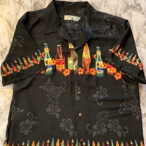 Men’s Hawaiian Button Down Shirt